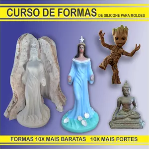 Imagem do curso CURSO FORMAS DE SILICONE MOLDES
