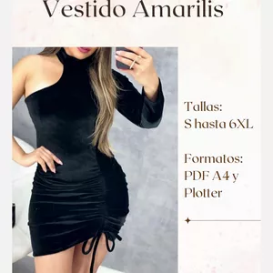 Imagen de portada para Curso online Molde Vestido Amarilis