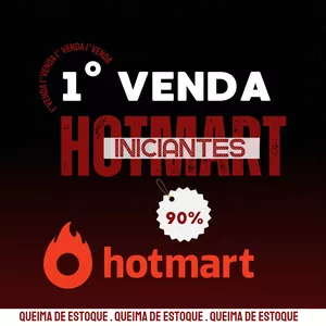 Imagem de capa para o Ebook 1° Venda na Hotmart