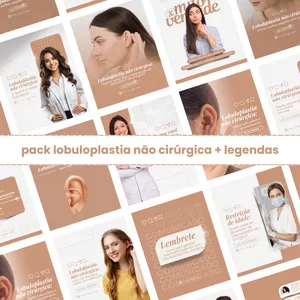 Imagem do curso PACK CANVA LOBULOPLASTIA NÃO CIRURGICA