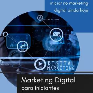 Imagem de capa para o Ebook Marketing Digital Para Iniciantes