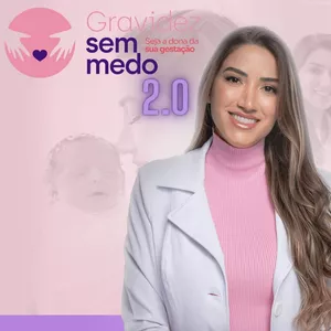 Imagem de capa para o Curso online Método Gravidez Sem Medo 2.0 - Dra. Aline Cotta