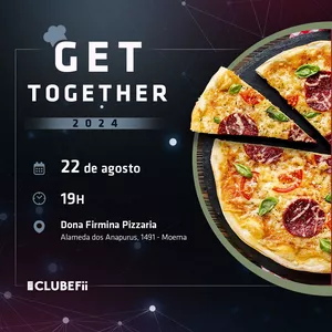 Imagem de capa para o Evento presencial Get together - Agosto | Clube FII