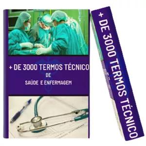 Imagem de capa para o Ebook + DE 3000 TERMOS TÉCNICO DE SAÚDE E ENFERMAGEM