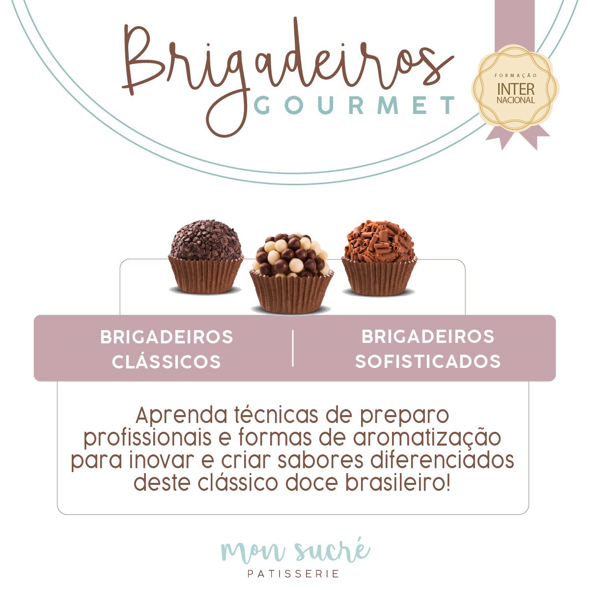 Brigadeiros Gourmet - Clássicos e Sofisticados