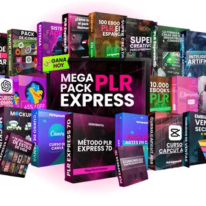 Imagen de portada para Curso online Mega Pack PLR Express