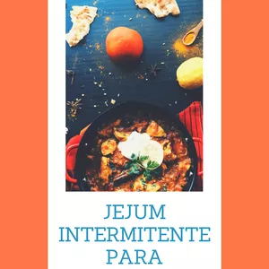 Imagem de capa para o Ebook Jejum intermitente para iniciantes