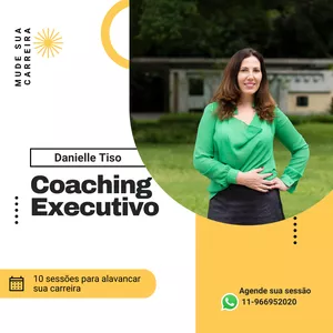 Imagem de capa para o Serviço online Processo de Coaching Executivo com coach profissional Danielle Tiso