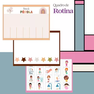 Imagem de capa para o Curso online Quadro de rotina para crianças - banho e ida ao banheiro - 