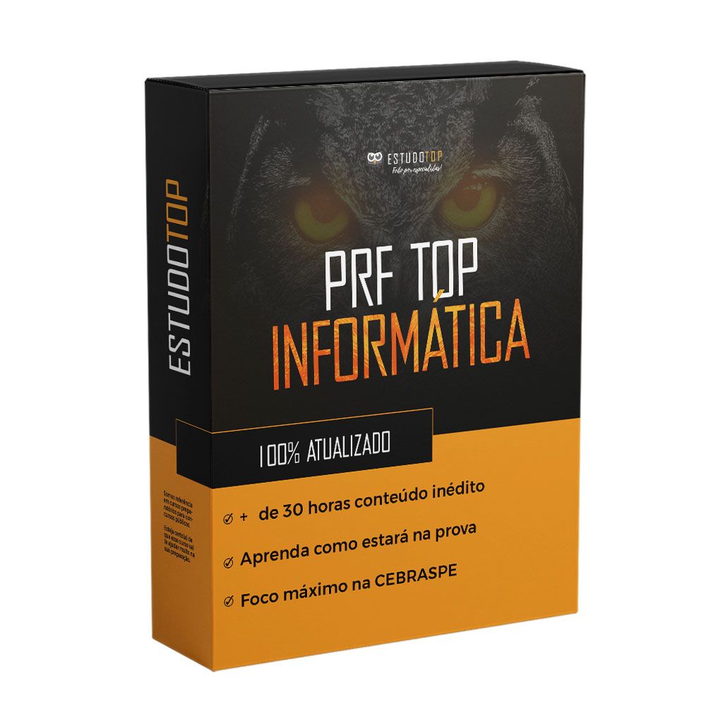 Imagem do curso PRF TOP - CURSO DE INFORMÁTICA PARA O CONCURSO DA POLÍCIA RODOVIÁRIA FEDERAL (2025)