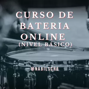 Imagen de portada para Curso online Curso de batería nivel básico 