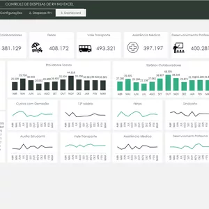 Imagem do curso 03 - Planilha - Gestão de Despesas de RH no Excel