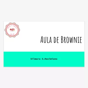 Imagem de capa para o Ebook Brownie e suas variações 