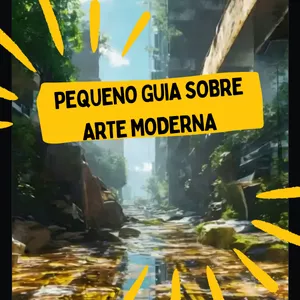 Imagem de capa para o Ebook Pequeno guia sobre arte moderna 