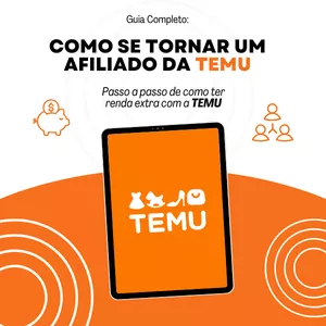 Imagem de capa para o Ebook Como Se Tornar um Afiliado da TEMU e Ganhar Dinheiro