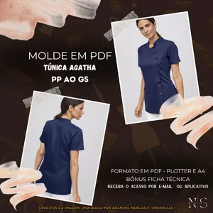 Imagem de capa para o Curso online NS Molde em PDF - Túnica Agatha ID 4439261✨