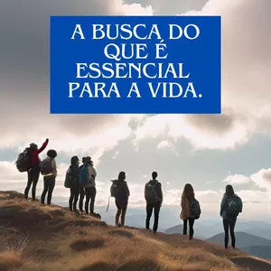 Imagem de capa para o Ebook A BUSCA DO QUE É ESSENCIAL PARA A VIDA