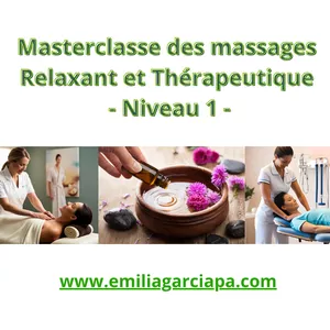Image de couverture pour le Cours en ligne Marteclass de massages Relaxant et Thérapeutique