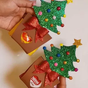 Imagem de capa para o Ebook Molde árvore de Natal, porta bombom