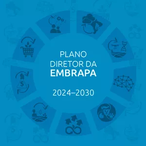 Imagem de capa para o Ebook PLANO DIRETOR EMBRAPA - 120 QUESTÕES INÉDITAS