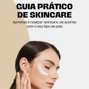 Imagem de capa para o Ebook GUIA PRÁTICO DE SKINCARE