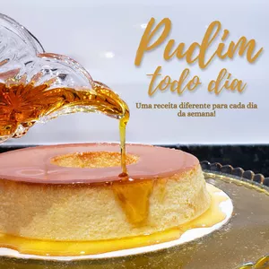 Imagem de capa para o Curso online Pudim todo dia