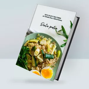 Imagem de capa para o Ebook DIETA PALEO E BOA FORMA