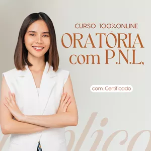 Imagem de capa para o Curso online Oratória com PNL ( Programação Neuro-Linguística)