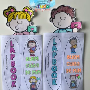 Imagem de capa para o Ebook LAPBOOK QUEM CUIDA DE MIM 