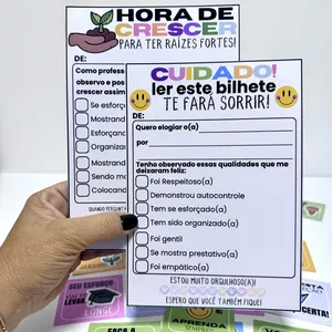 Imagem de capa para o Ebook Bilhetes Motivacionais