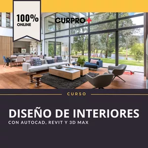 Imagen de portada para Curso online Diseño de Interiores con Autodesk (AutoCAD,Revit,3DMax)