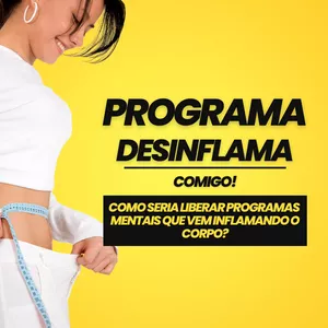 Imagem de capa para o Curso online Desinflama comigo!