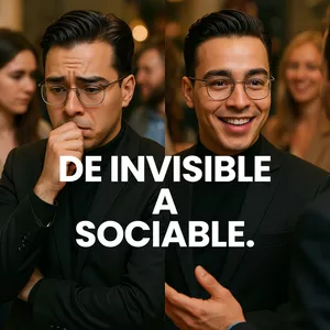 Imagen de portada para Curso online De Tímido a sociable.  