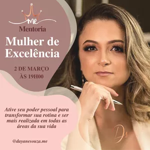 Imagem de capa para o Curso online Mentoria Mulher de Excelência
