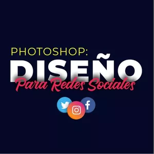 Imagen de portada para Curso online Photoshop: Diseño Para Redes Sociales