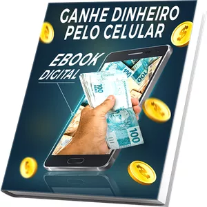 Imagem de capa para o Ebook Ganhe dinheiro pelo celular - Ebook Digital