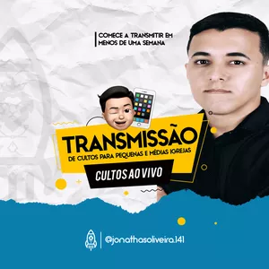 Imagem de capa para o Curso online CURSO DE TRANSMISSÃO DE CULTOS PARA PEQUENAS E MÉDIAS IGREJAS 