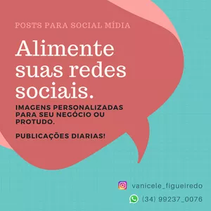 Imagem de capa para o Curso online Post de rede social 