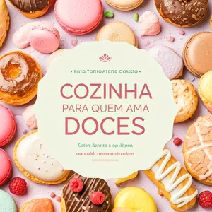 Imagem de capa para o Ebook Cozinha para quem ama Doces