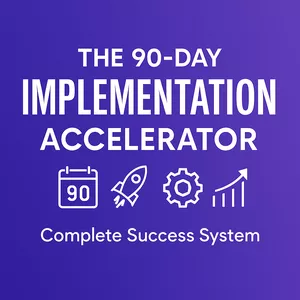 Cover image for Ebook The 90 Day Implementation Accelerator