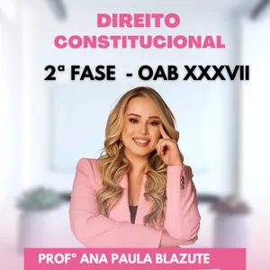Imagem de capa para o Curso online DIREITO CONSTITUCIONAL OAB XXXVII