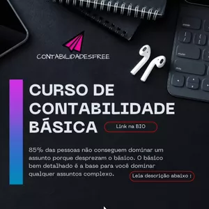 Imagem de capa para o Curso online Curso de Contabilidade