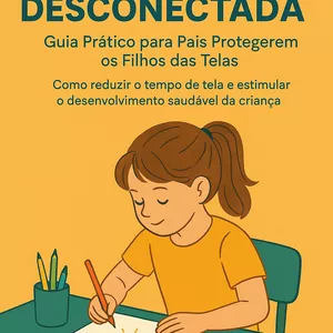 Imagem de capa para o Ebook Infância Desconectada: Guia Prático para Proteger seu Filho do Vício das Telas