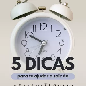 Imagem de capa para o Ebook Procrastinação