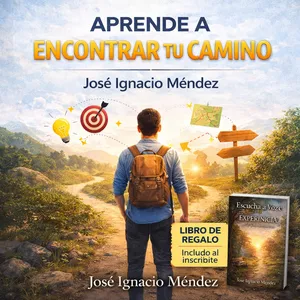 Imagen de portada para Curso online Aprende a encontrar tu camino + Libro de REGALO (escucha la voz de la experiencia)