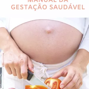 Imagem de capa para o Ebook Manual Gestação Saudável 