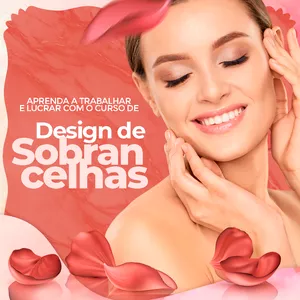 Imagem de Curso Design de Sobrancelhas criado por Isabelli na hotmart