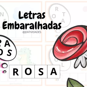 Imagem de capa para o Ebook Letras Embaralhadas