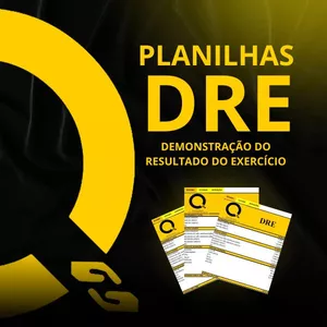 Imagem de capa para o Ebook 2 PLANILHAS DE DREs PARA QUIOSQUES