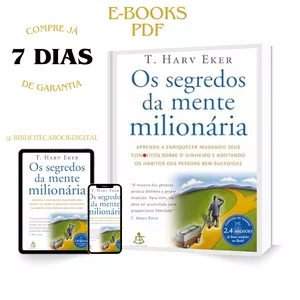 Imagem de capa para o Ebook E - Book Os segredos da mente milionária: Aprenda a enriquecer mudando seus conceitos sobre o dinheiro e adotando os hábitos das pessoas bem-sucedidas
